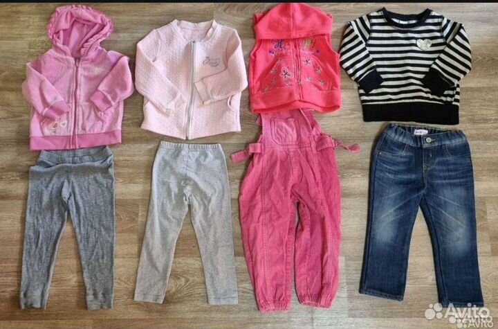Вещи пакетом одежда для девочки 86-92р