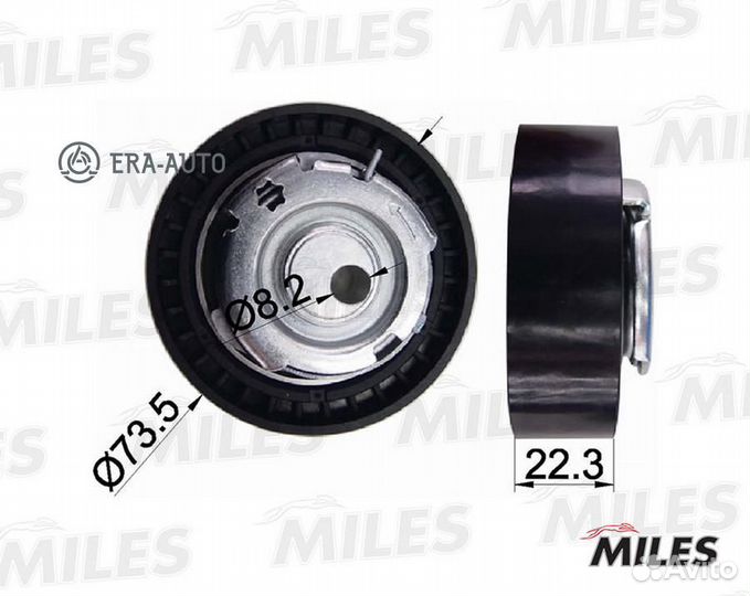 Miles AG02005 renault logan/sandero 1.4-1.6i 09- (INA 531087610) AG02005