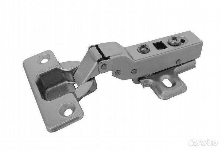 Петля GS полунакладная с доводчиком, 48*6,0 площа