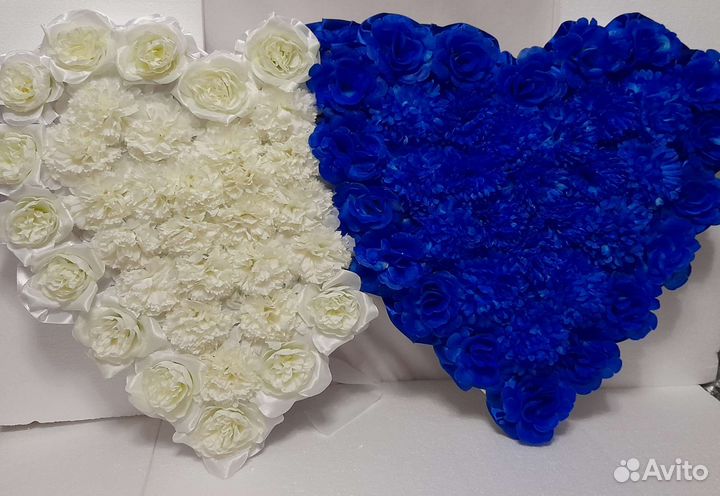 Сердца на свадебную машину