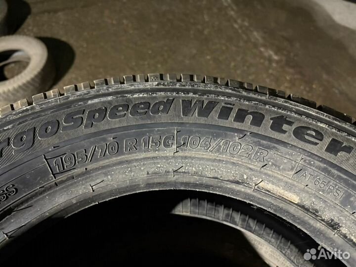 Шины 195 70 15с зимние