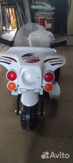 Детский мотоцикл на аккумуляторе бу