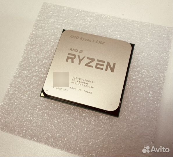 Процессор am4 Ryzen 5 5500 новый