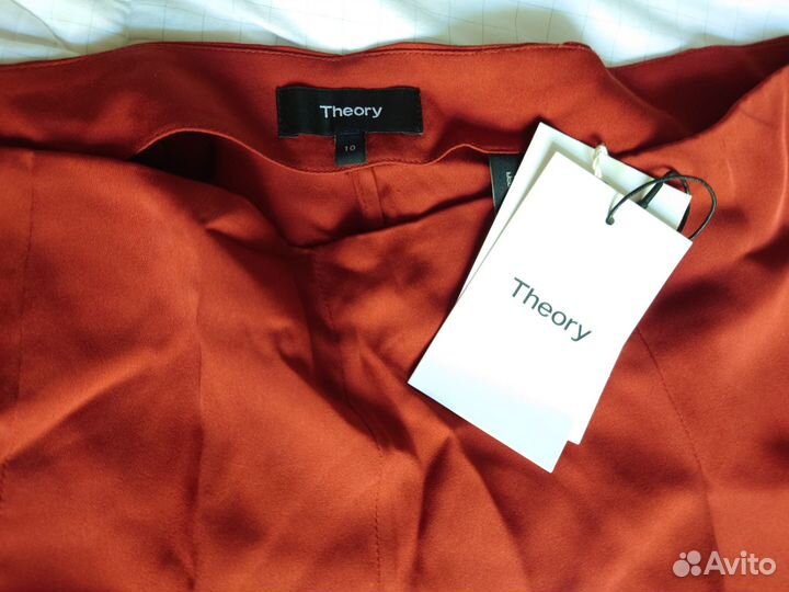 Шелковые кюлоты (укороченные брюки) Theory 48 разм