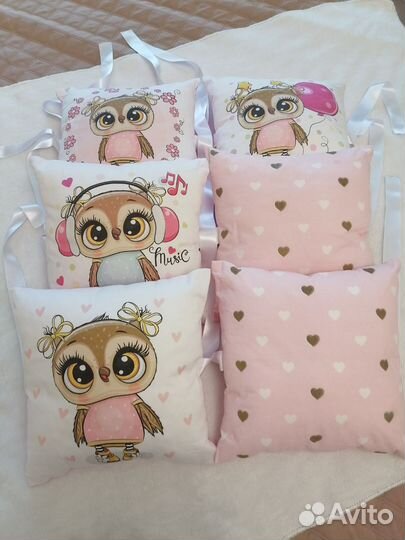 Бортики в кроватку