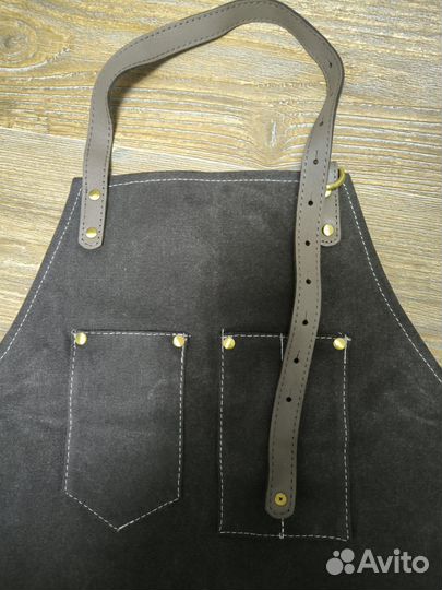 Фартук барбера с логотипом by Dapper Dan