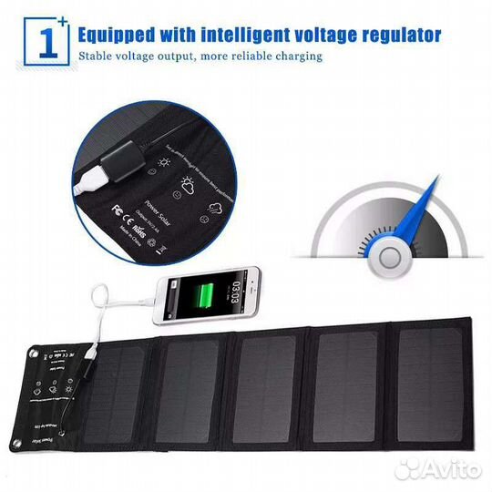 Solar панель для путешествий