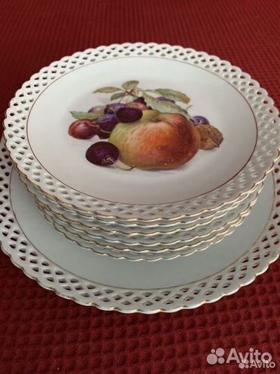Набор тарелок,Фрукты» Шуманн