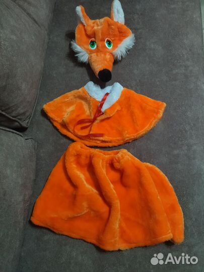 Новогодний костюм лиса