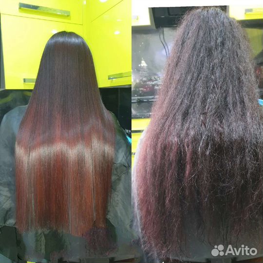 Кератиновое выпрямление, ботокс