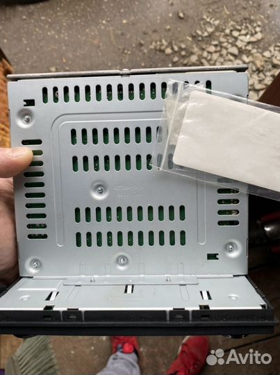 Магнитола штатная nissan с рамкой на qashqai