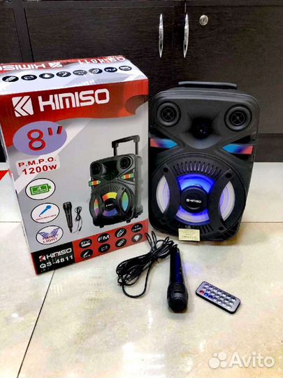 Блютуз колонка + микрафон