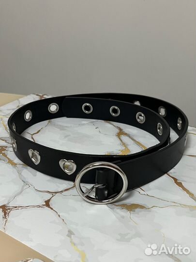 Ремень с сердечками