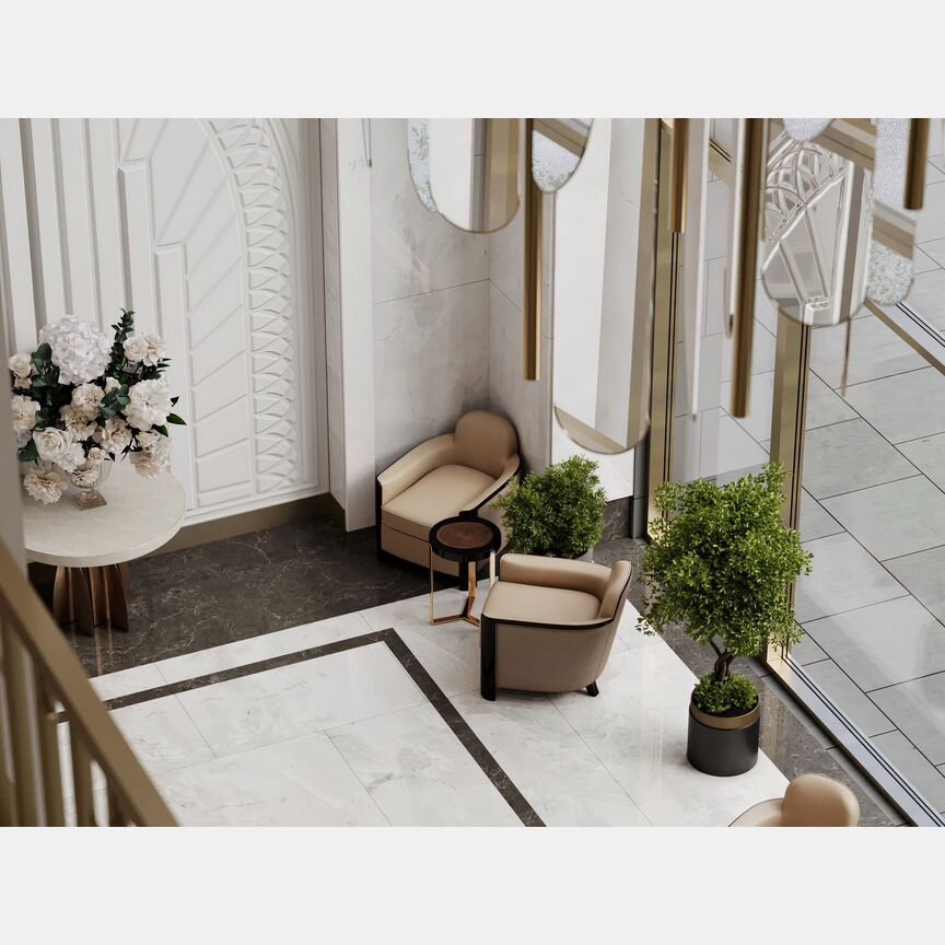 1-к. квартира, 47,8 м², 24/75 эт.