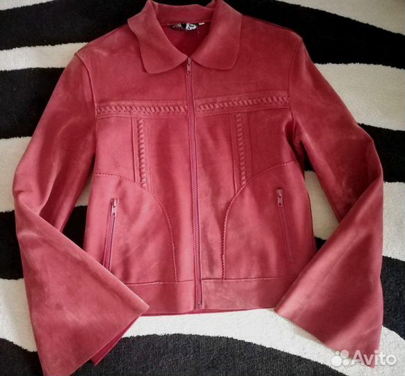 Куртка под замшу