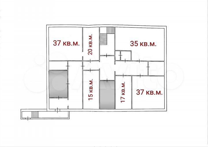 Офис, 268 м². Круглосуточно. Отдельный вход