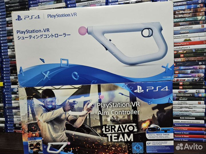 Playstation VR + аксессуары, камера, move