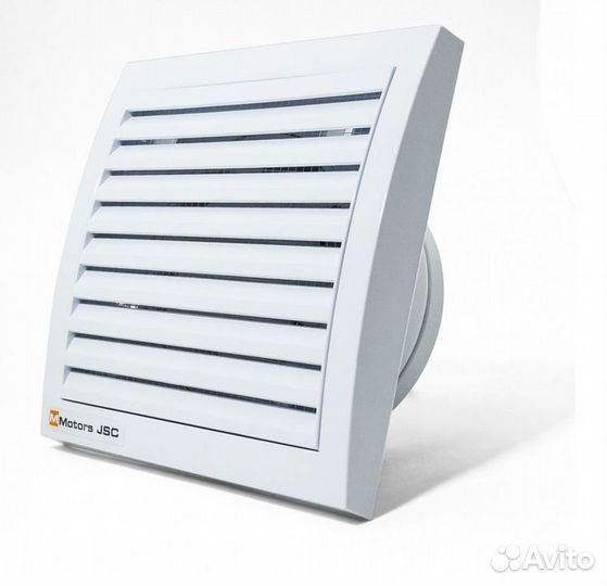 Вытяжной вентилятор MMotors мм 100 квадратный, бел