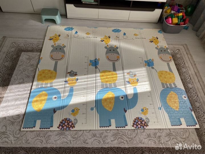 Детский игровой коврик складной