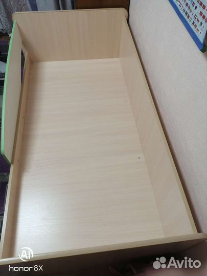 Детская кровать дельфин с матрасом