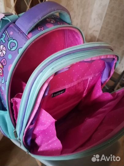 Портфель школьный. Жесткая ортопедическая спинка