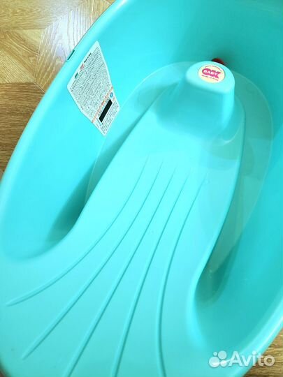 Ванночка для купания с горкой