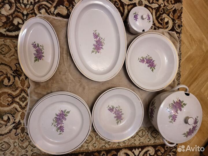 Сервиз столовый Сирень 