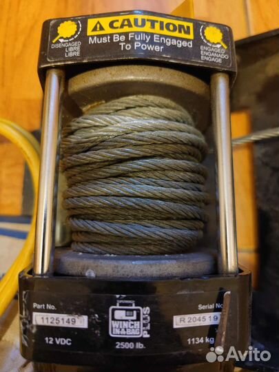 Лебедка электрическая переносная