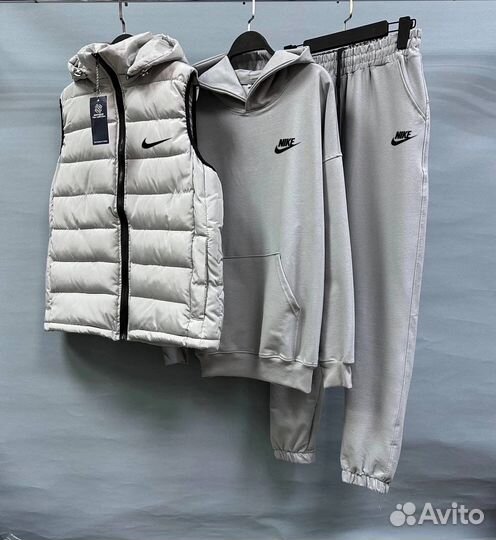 Спортивный костюм мужской Nike тройка легкий