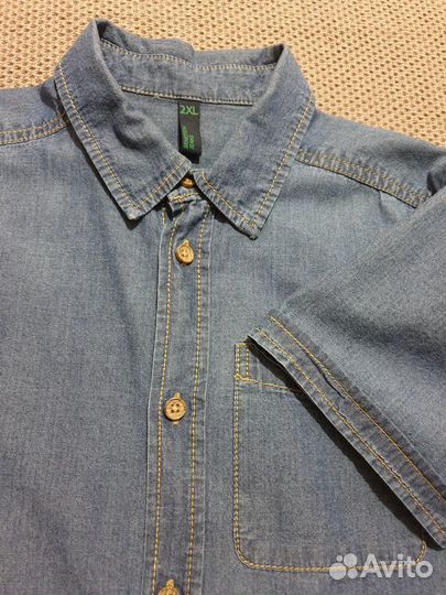 Рубашка benetton для мальчика 12-14 лет