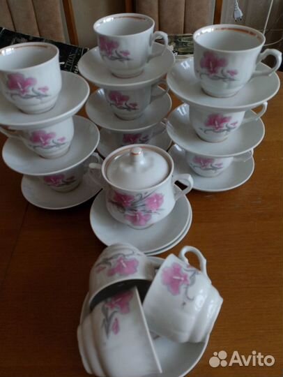 Сервизы чайные СССР,новые