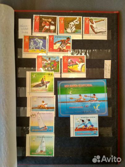 Альбом кляссер альбомные листы с марками СССР