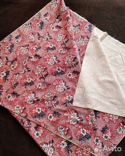 Советская фланель. Ткани ссср. Натуральная. Винтаж