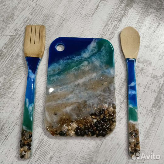 Доски сервировочные из эпоксидной смолы