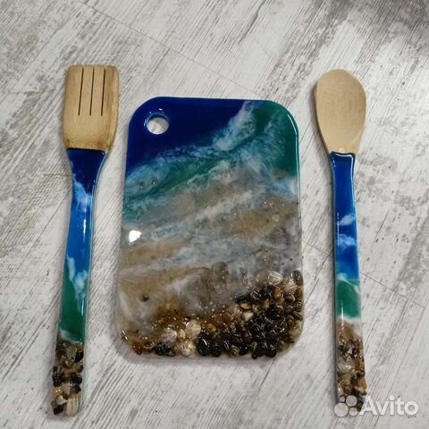 Доски сервировочные из эпоксидной смолы