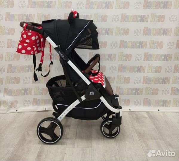 Коляска baballo future 2023 (Мини маус)