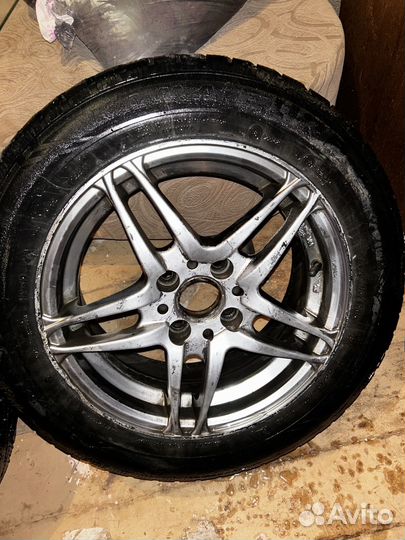 Литые диски r14 на ваз с зимней резиной