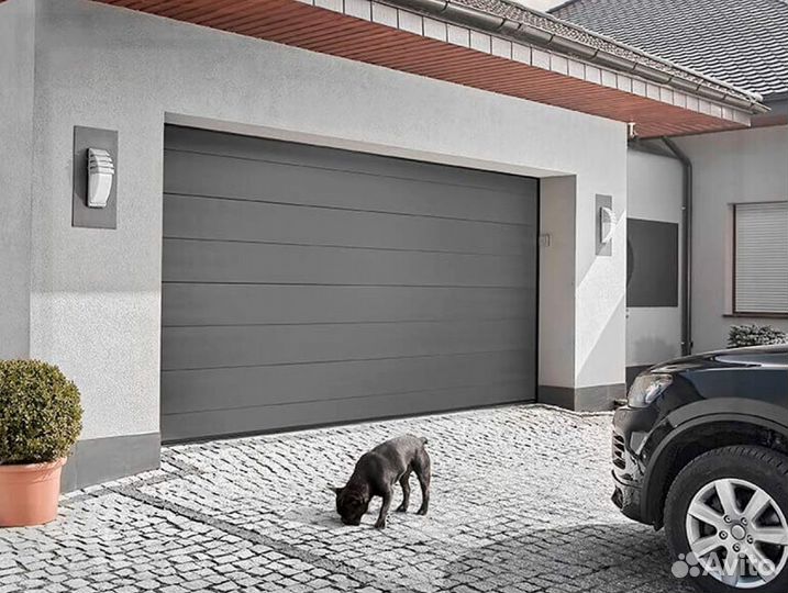 Секционные ворота гаражные doorhan