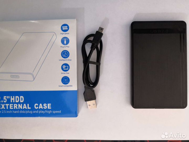 Переносной внешний жесткий диск hdd 500 гб