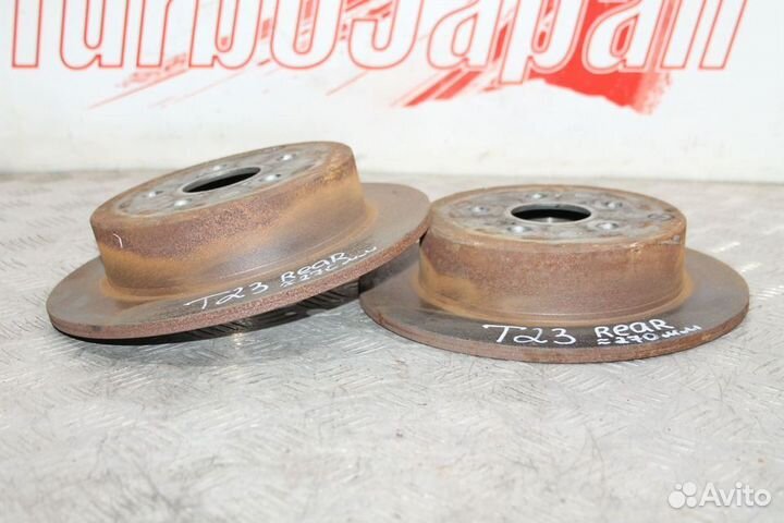 Диски тормозные задние 269мм Toyota Celica 230 231