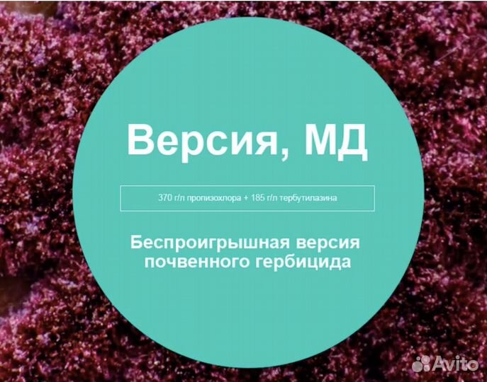 Версия гербицид