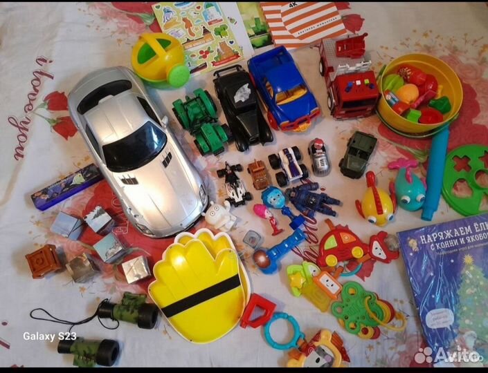 Детские машинки игрушки пакетом
