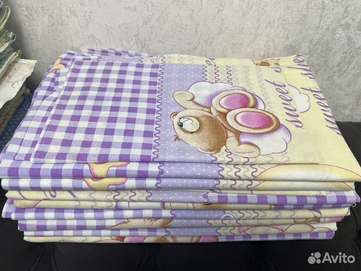 Детское постельное белье в детскую кроватку