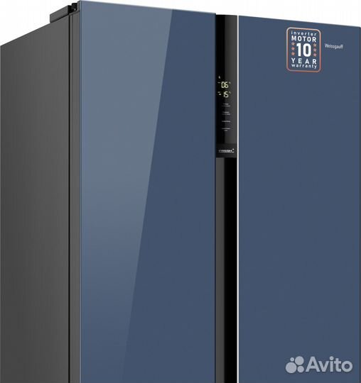 Холодильник Weissgauff wsbs 600 NoFrost Inverter B