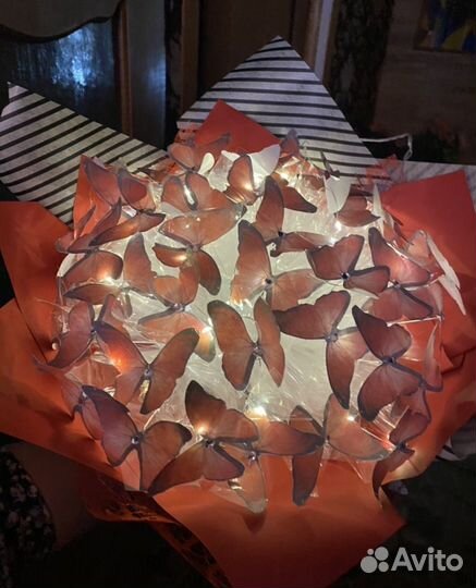 Букеты из бабочек