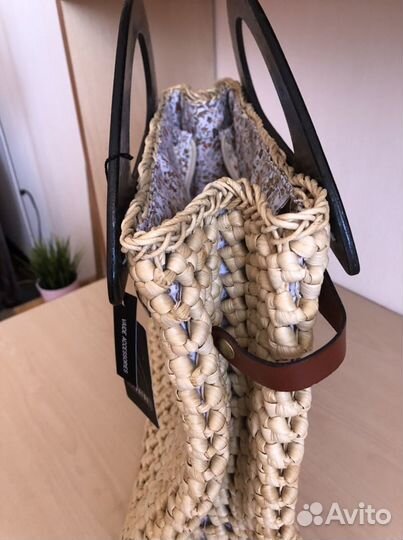 Cумка новая Vide из натуральной соломки