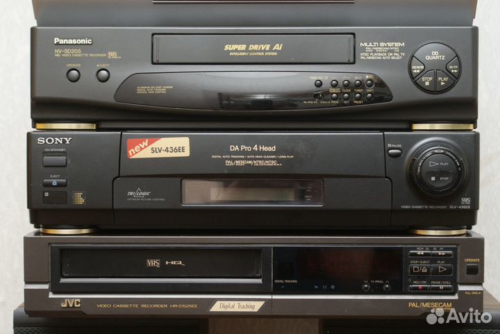 Видеомагнитофоны и DVD исправные и под ремонт