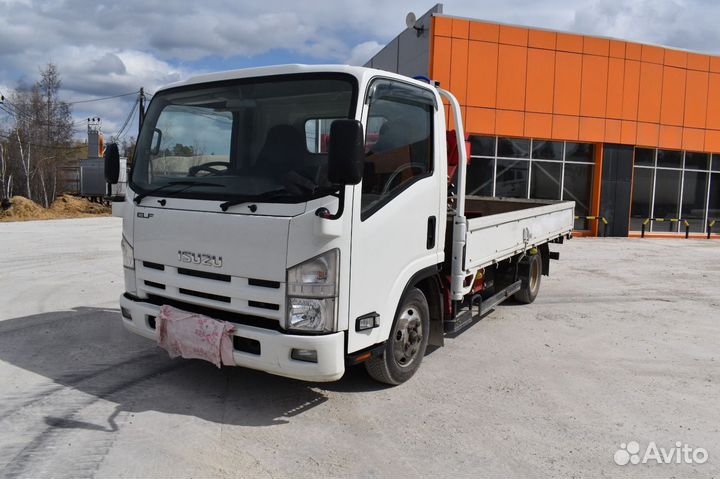 Isuzu Elf с КМУ, 2010