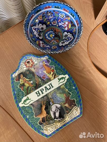 Доска с пиалой