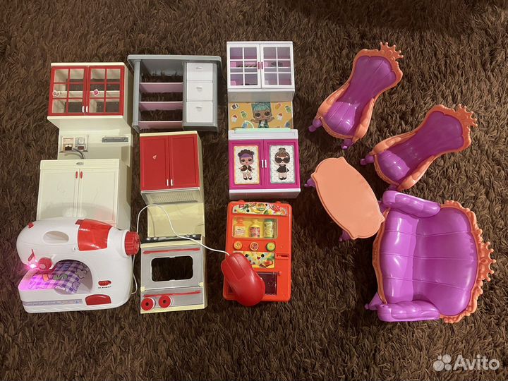 Игрушки пакетом для девочки